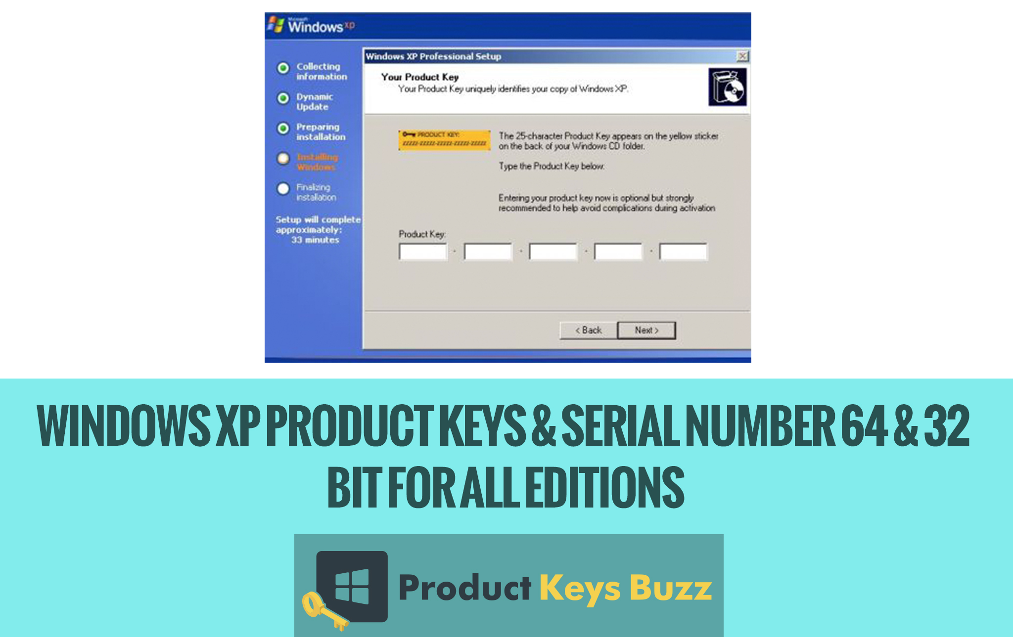 Windows xp key generator online